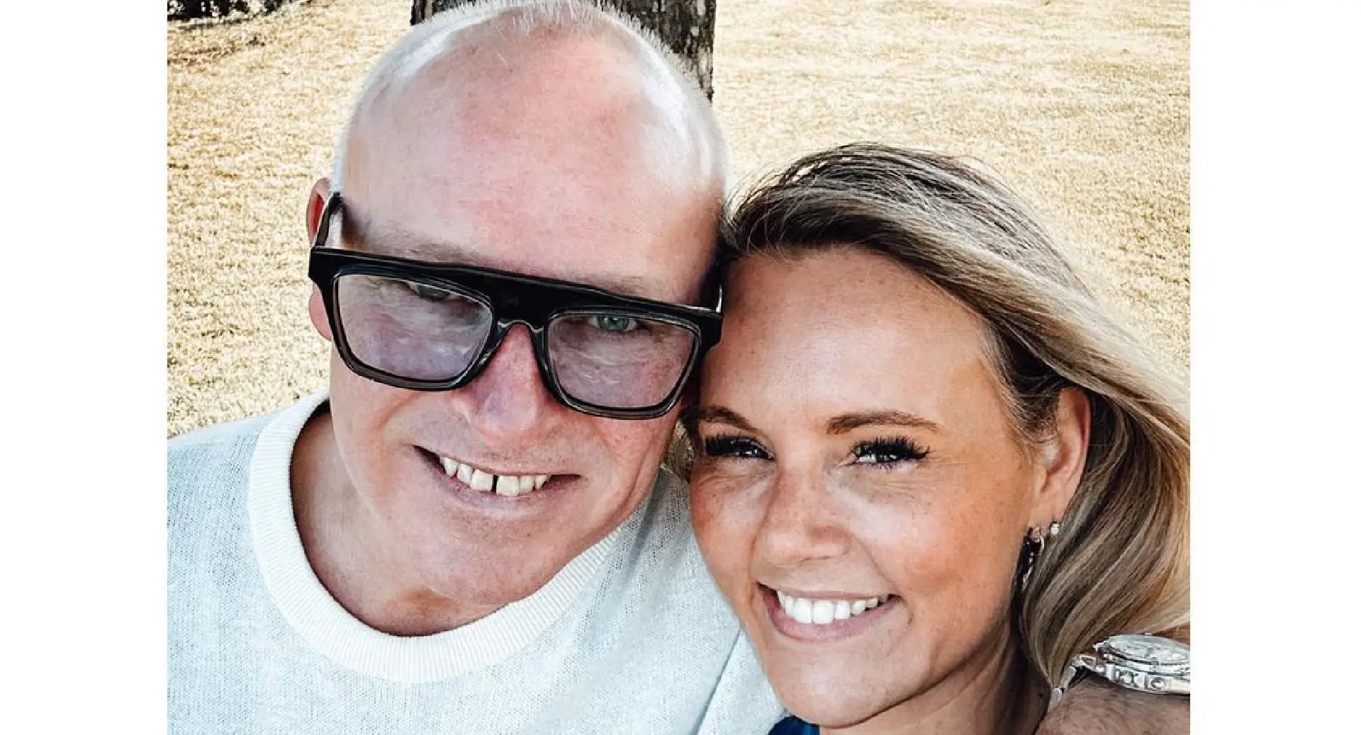 Gebruikt 'golddigger' Minouche de Jong haar véél oudere man René van der Gijp al anderhalf jaar als melkkoe?