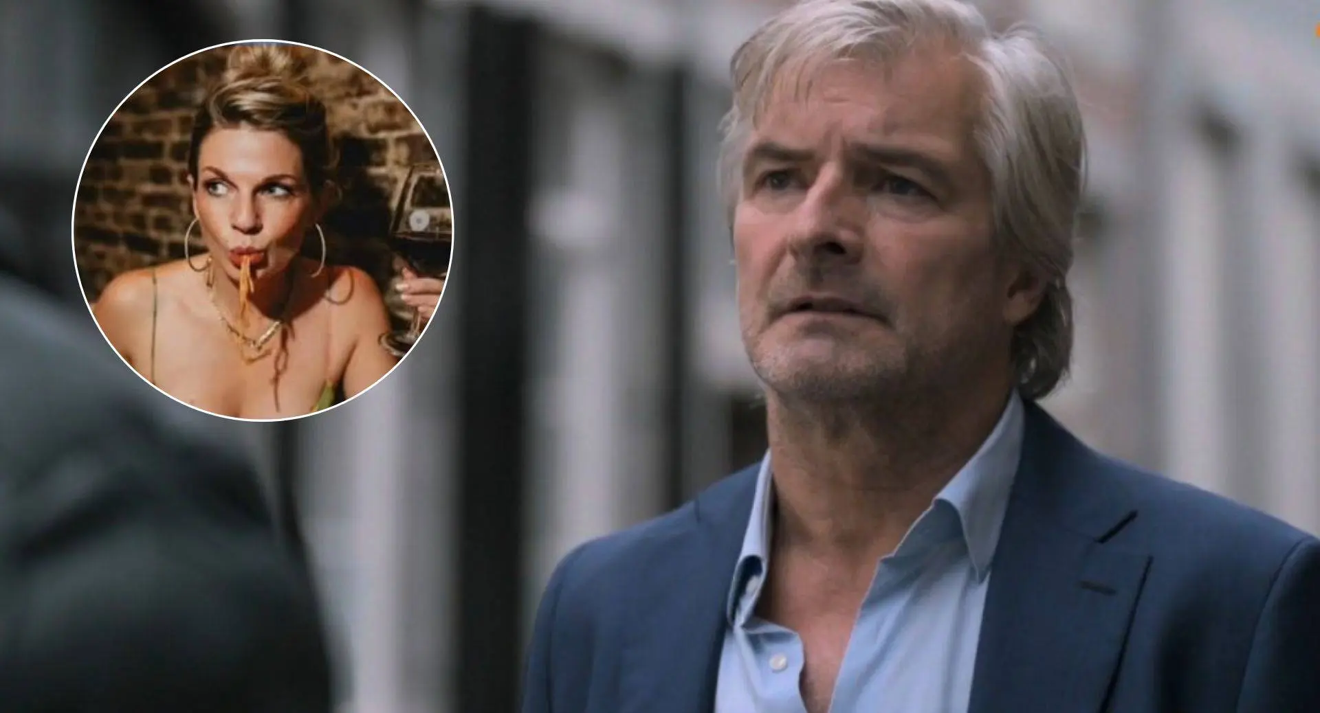 Acteur Victor Reinier flink 'bezig' met zijn véél jongere vriendin in druk restaurant