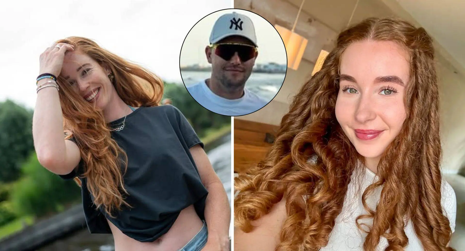 Antoinette de Jong bij de keel gegrepen door zusje Michelle; Coen Rijpma kijkt geamuseerd toe