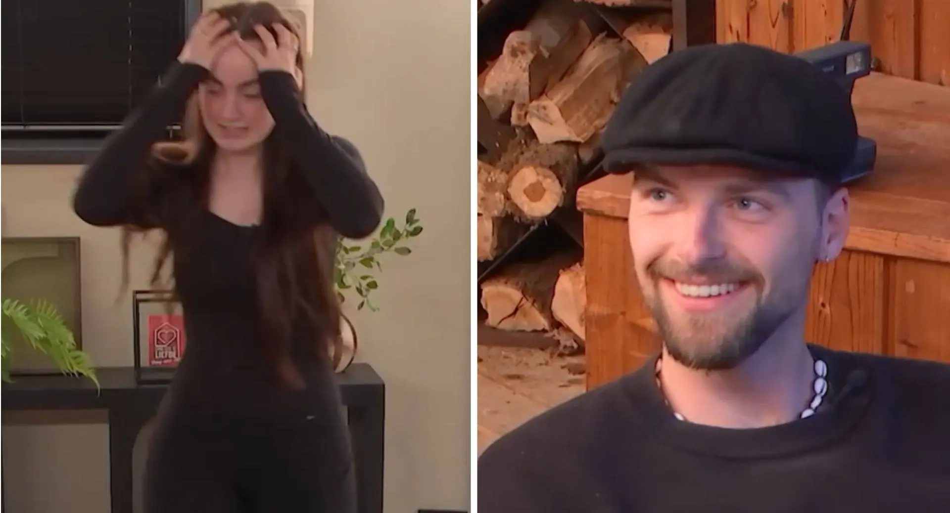 Rosa verleidt Ezra in Lang Leve de Liefde met leren pijpen en trekt meteen nóg strakker broekje aan