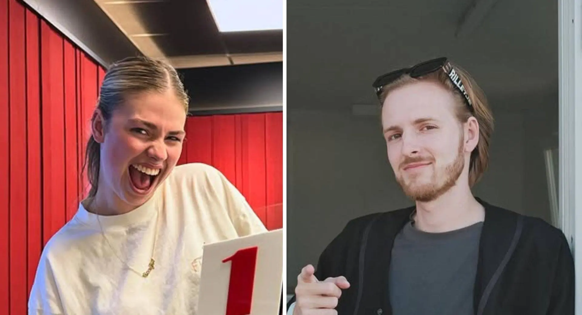 Roxy Dekker en vriend Koen (Bankzitters) hebben 'zin' en gaan wel héél ver in openbare ruimte