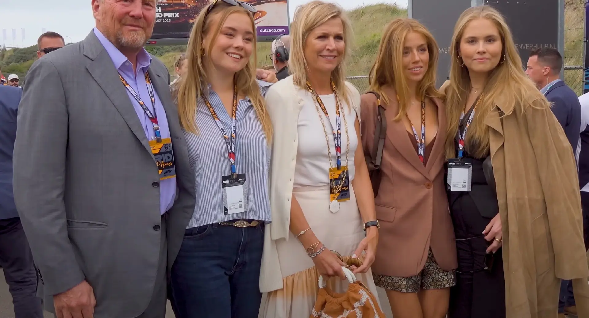 Prinses Alexia zorgt wéér voor ophef bij GP van Zandvoort; kijkers maken zich grote zorgen om dunne beentjes