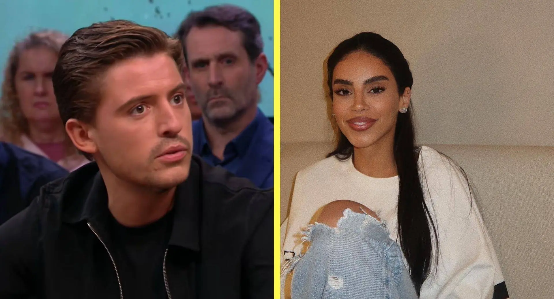 Betrapt: Lil Kleine en Selma Omari zoenen in het donker in Amsterdamse club