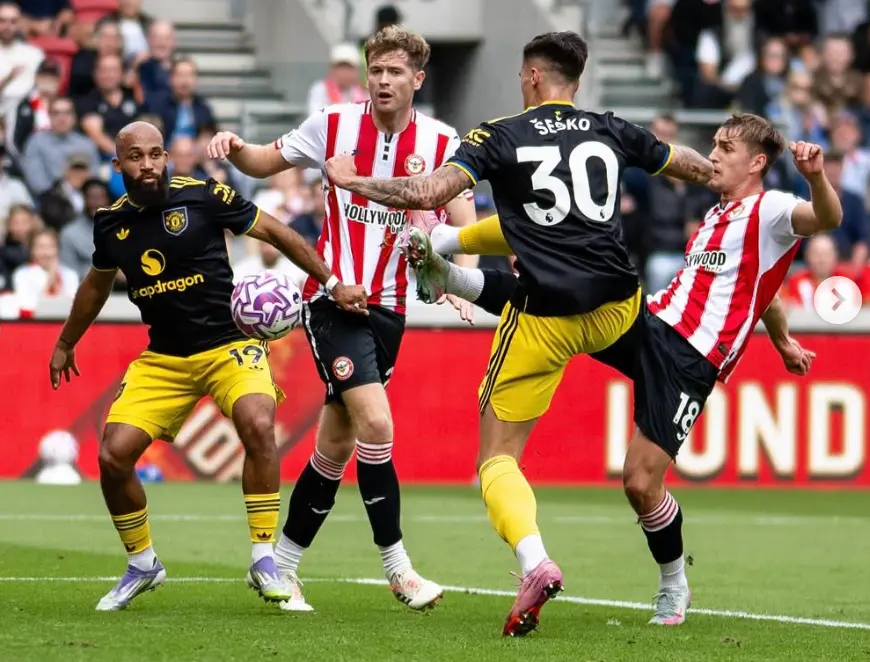 Player ratings: Man Utd crash away to Brentford with Bruno Fernandes missing penalty