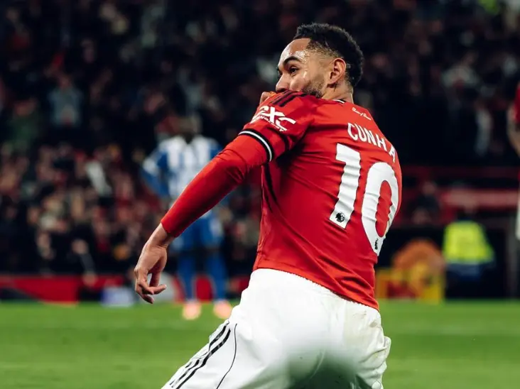 Cunha tells of what he shares with Cantona and how he deals with 'pressure'
