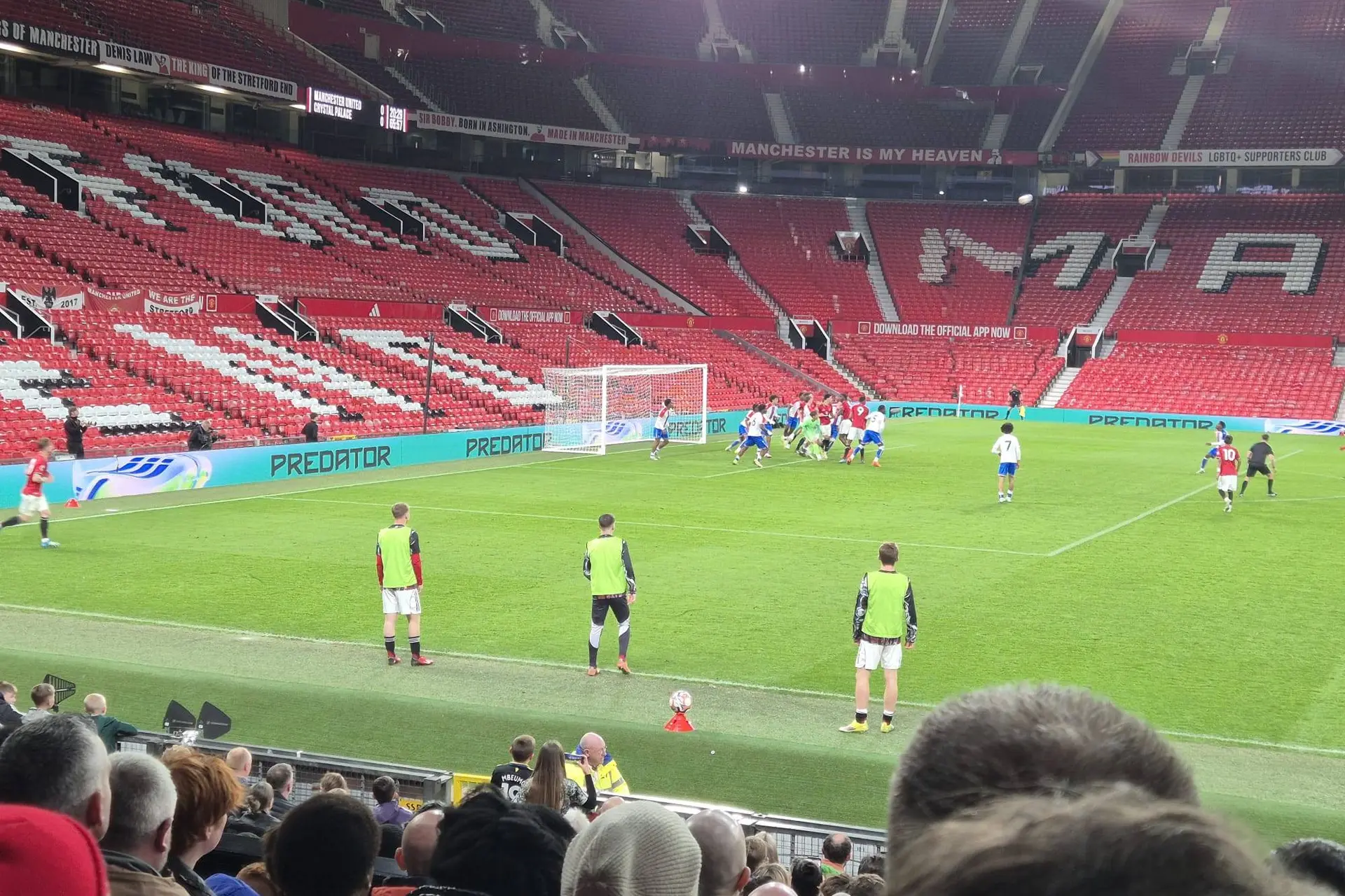 Gabriel and Obi quality shine as Man Utd U18s beat Palace for place in Cup final