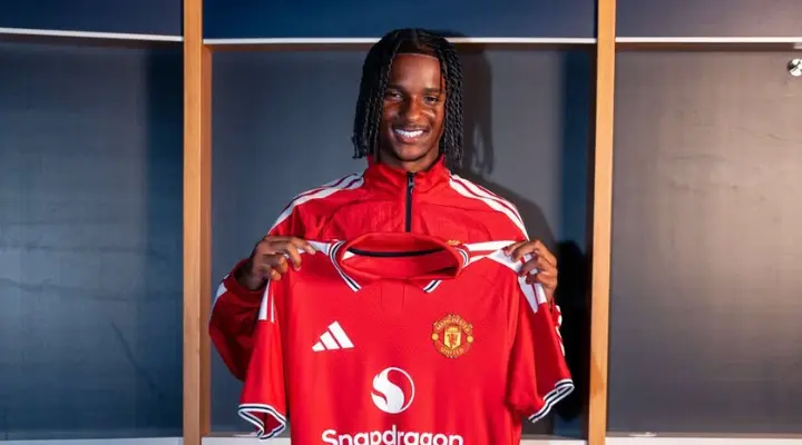 Man Utd signing Tynan Thompson