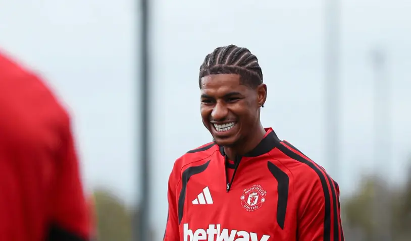 Man Utd forward Rashford