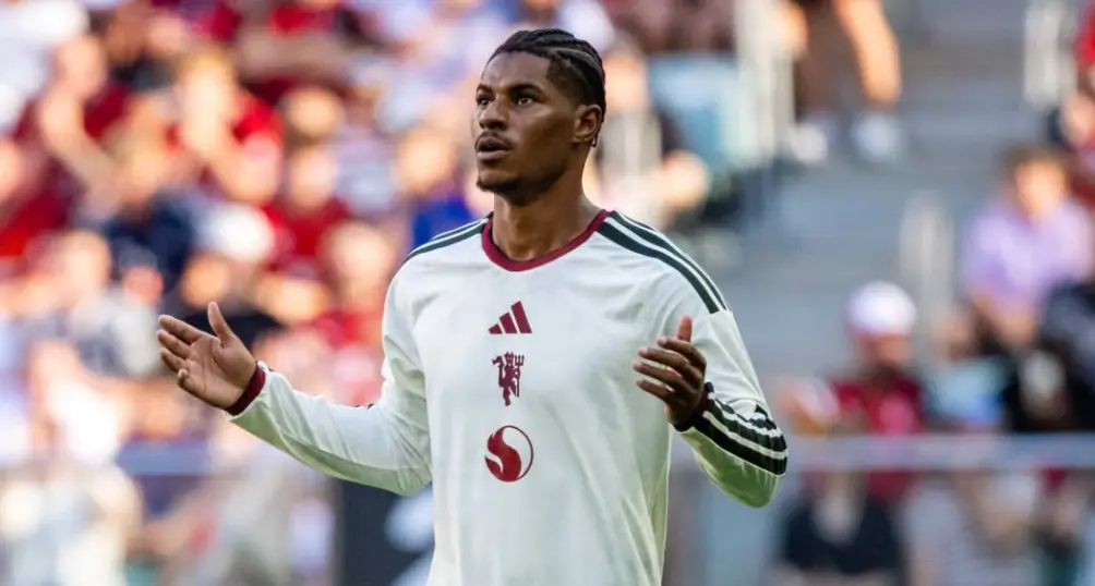 Man Utd striker Rashford