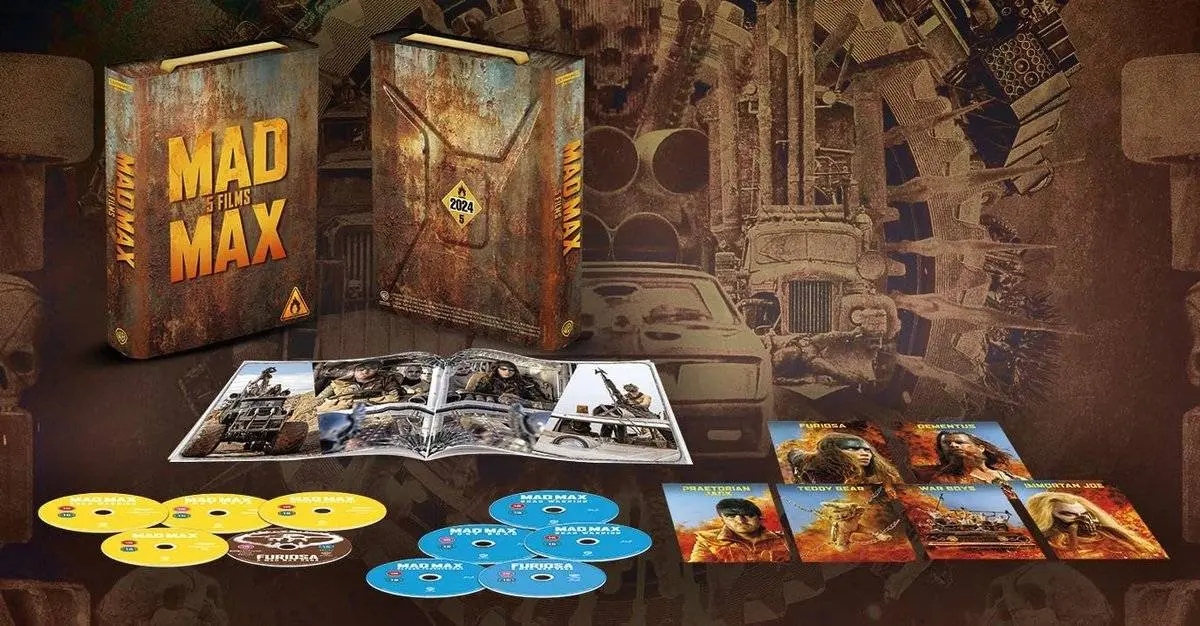 Win Mad Max - 5 Films Collection Limited Edition op 4K UHD