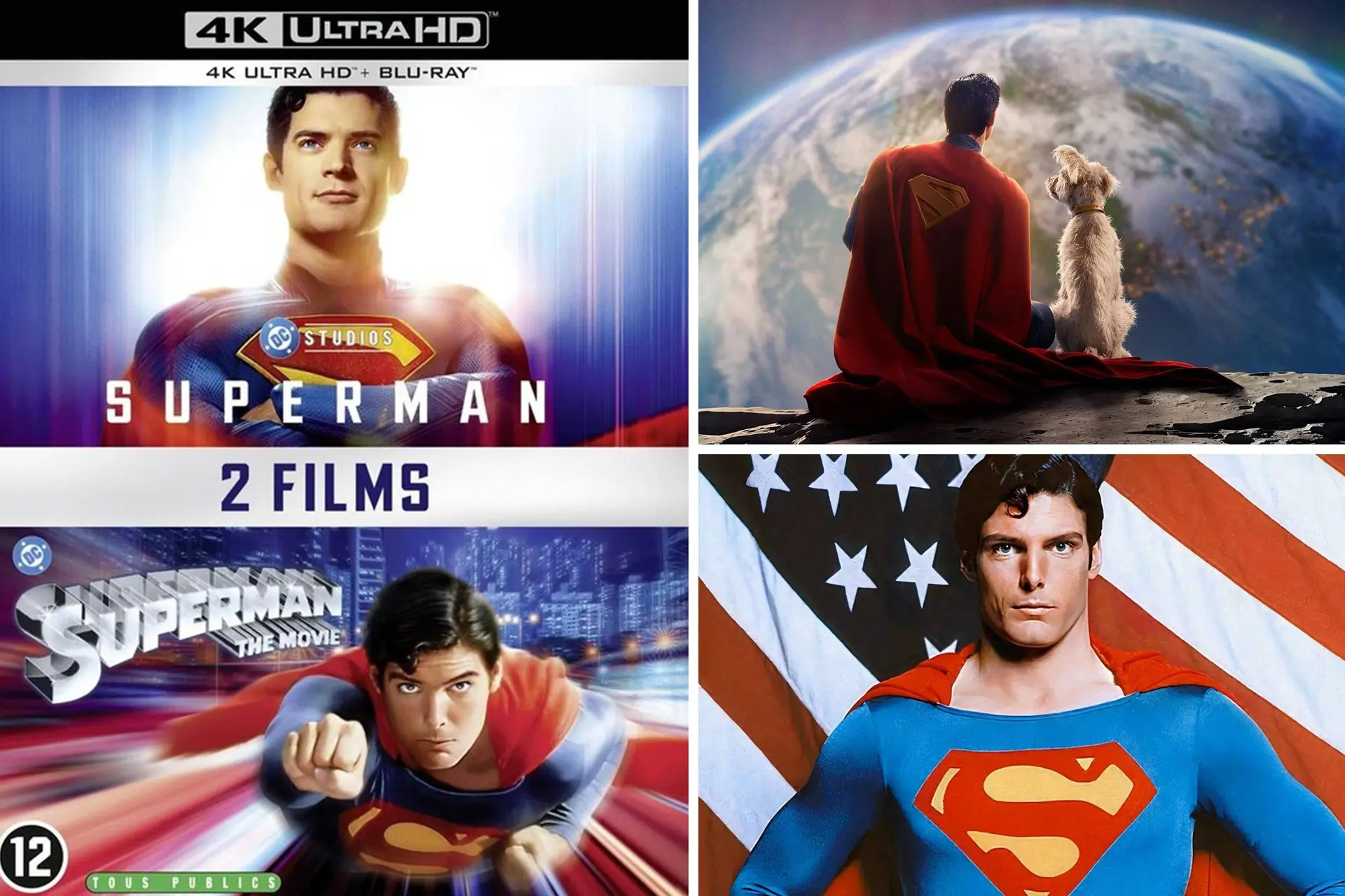 Win Superman & Superman The Movie op 4K Ultra HD
