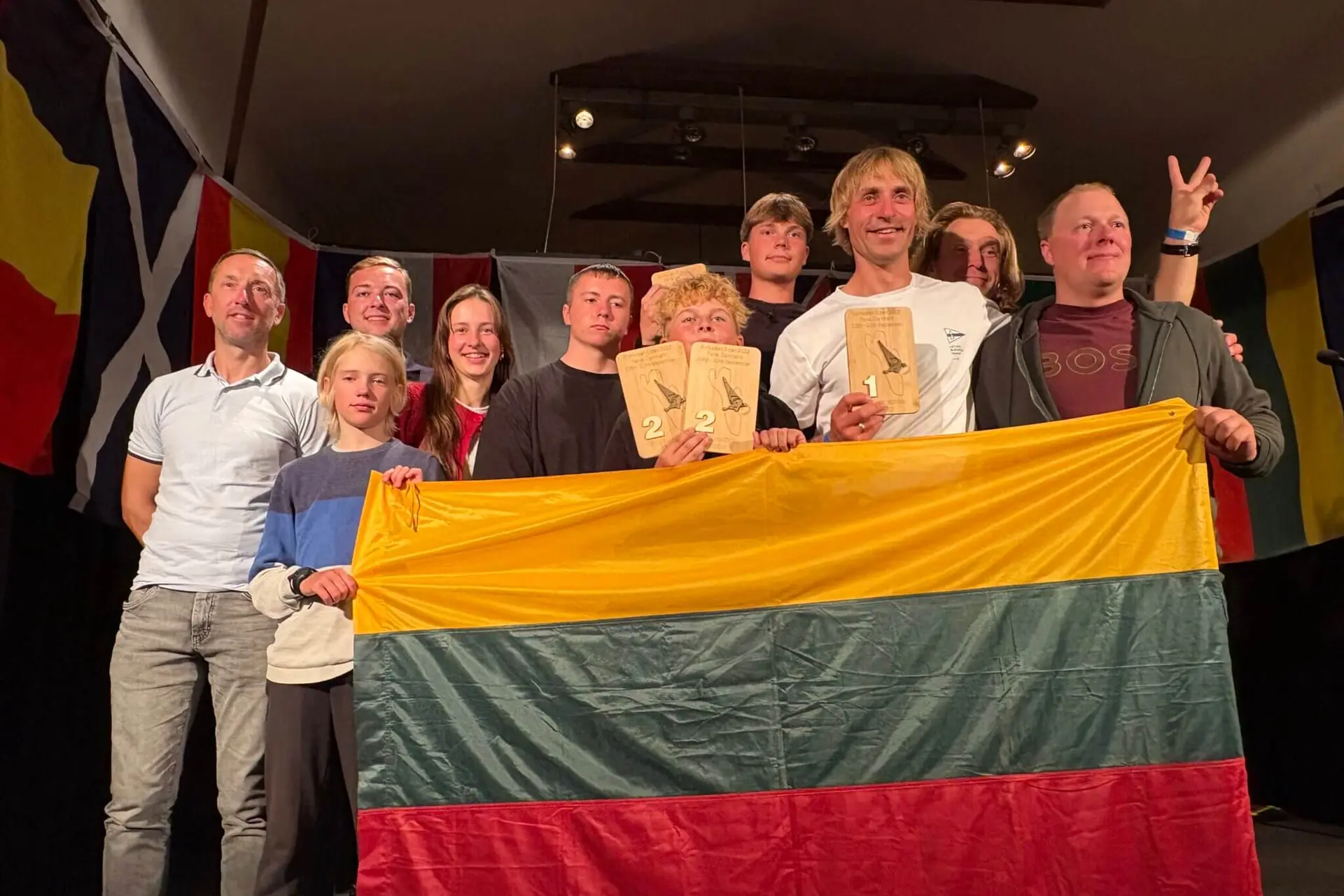 Europos Blokart čempionatas, 2025, Lietuvos komanda / LBS nuotr.