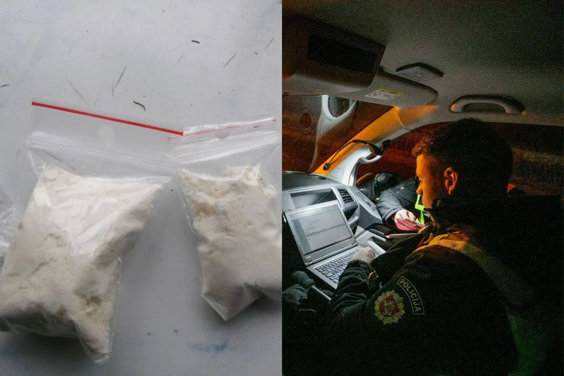 narkotikai, policija