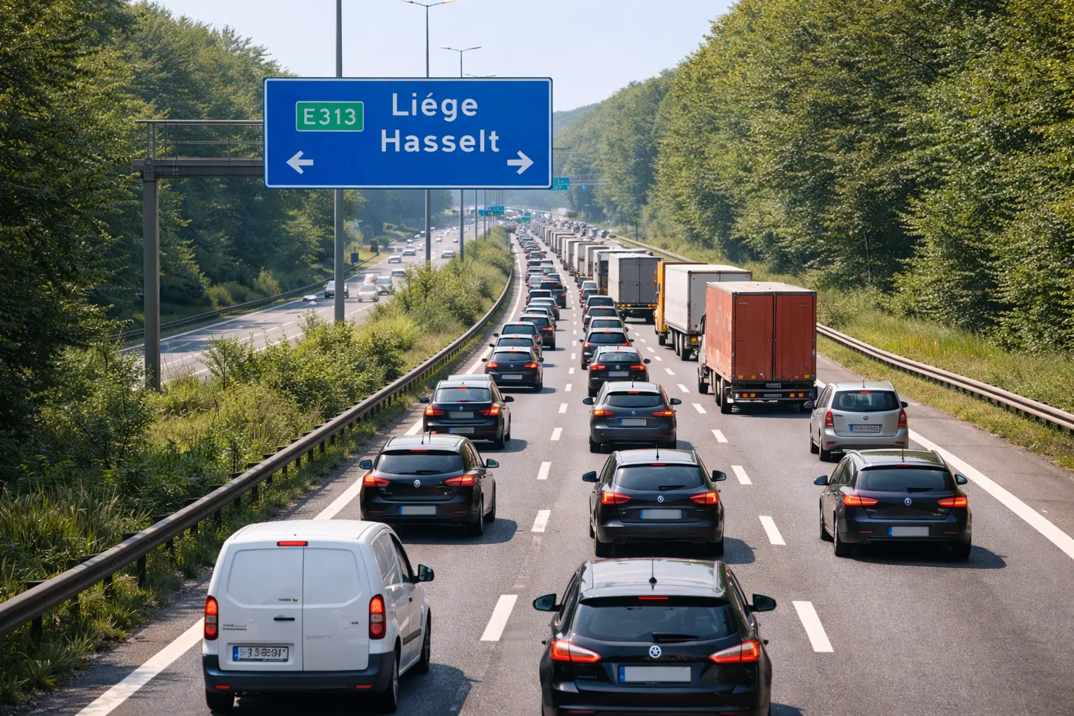 Verkeersinfarct dreigt: E313 vijf dagen volledig dicht tussen Antwerpen en Hasselt