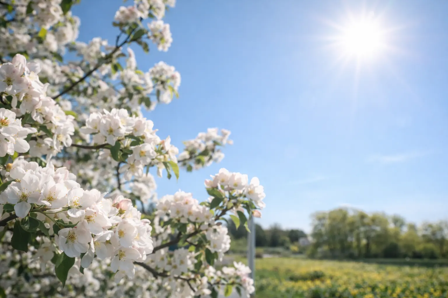 Zonuren en hogere temperaturen: dit voorspellen de modellen voor de lente