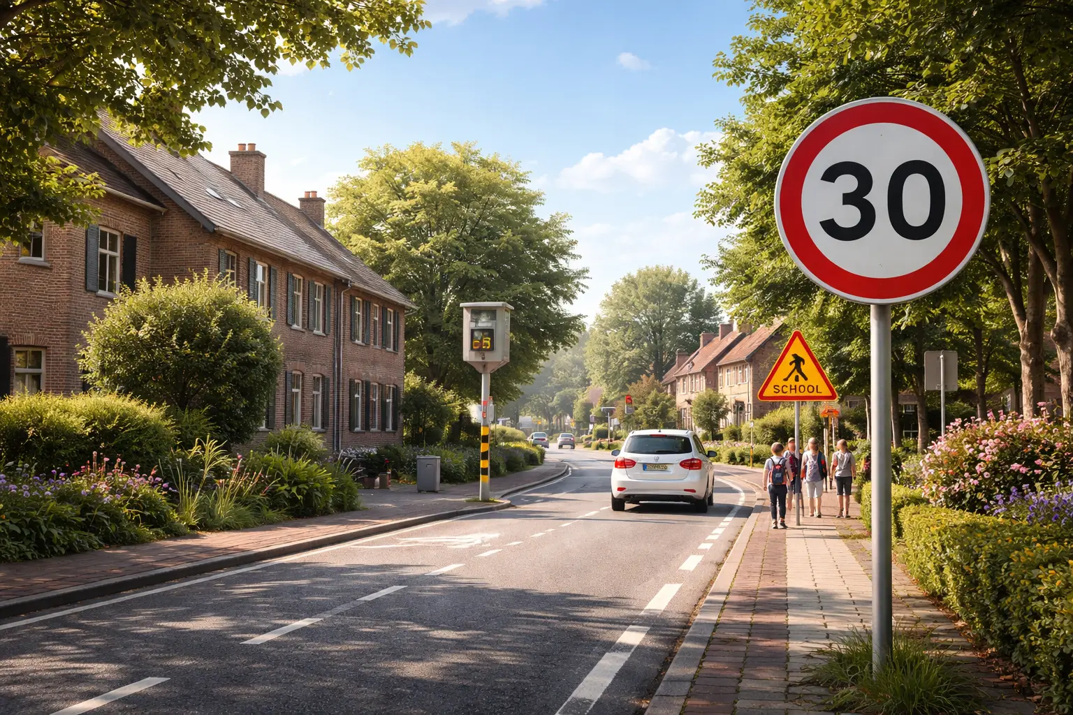 Zone 30: Vanaf deze snelheid krijg je al écht een boete