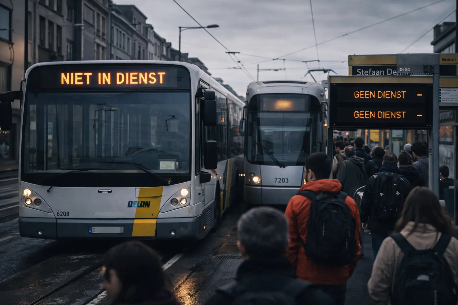 Ritten van De Lijn zwaar verstoord: zoveel ritten rijden donderdag niet