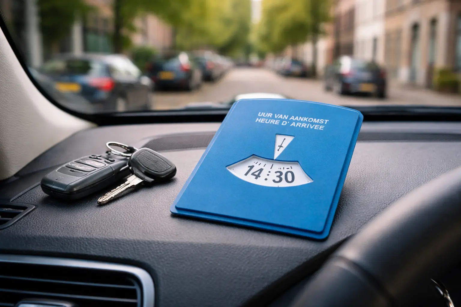Veel bestuurders maken deze fout met hun parkeerschijf (en krijgen een boete)