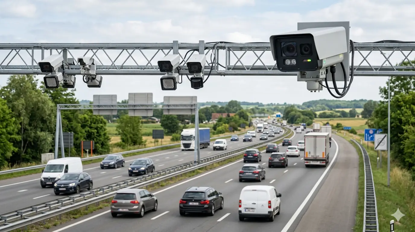 Gedaan met ongestoord middenvaksrijden: Slimme camera's gaan nu ook deze frustratie beboeten