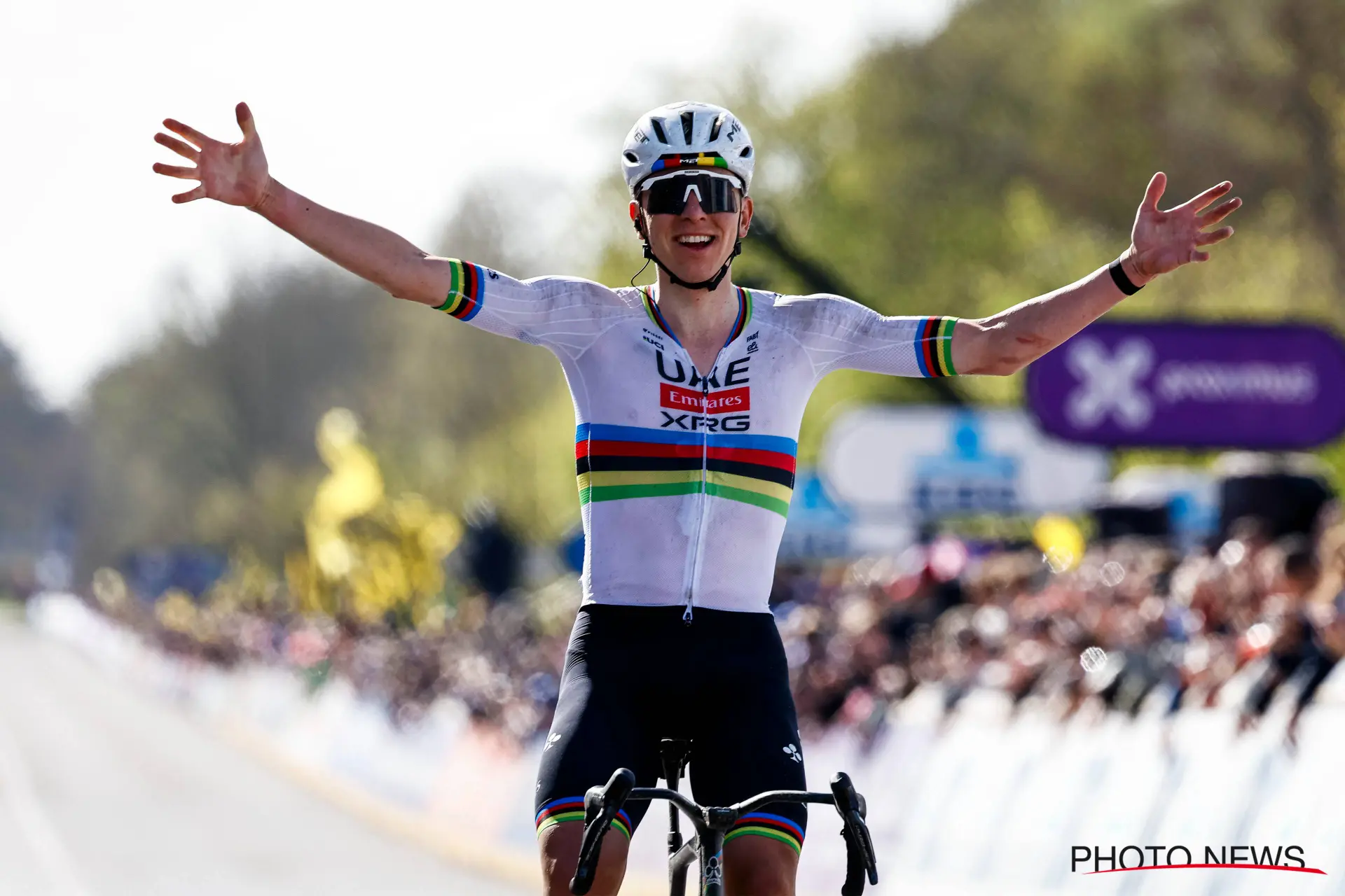 "Diskwalificatie voor Tadej Pogacar in Ronde van Vlaanderen"