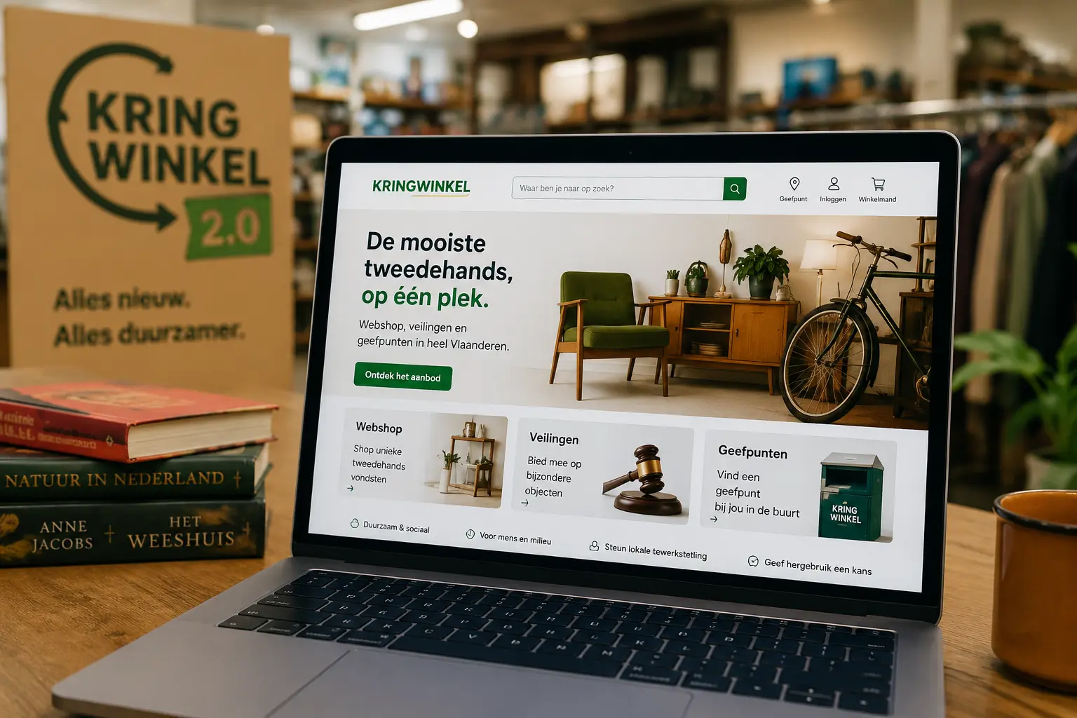 Wat er vanaf maandag verandert bij Kringwinkel, kan je koopgedrag voorgoed beïnvloeden