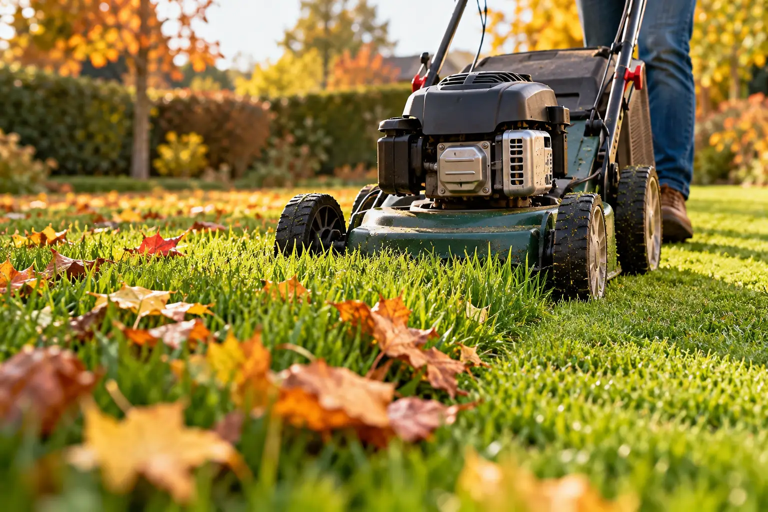 Hoe kort moet je het gras maaien voor de winter?