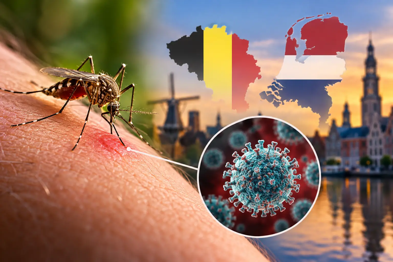 Mosquito Bite and Virus Map