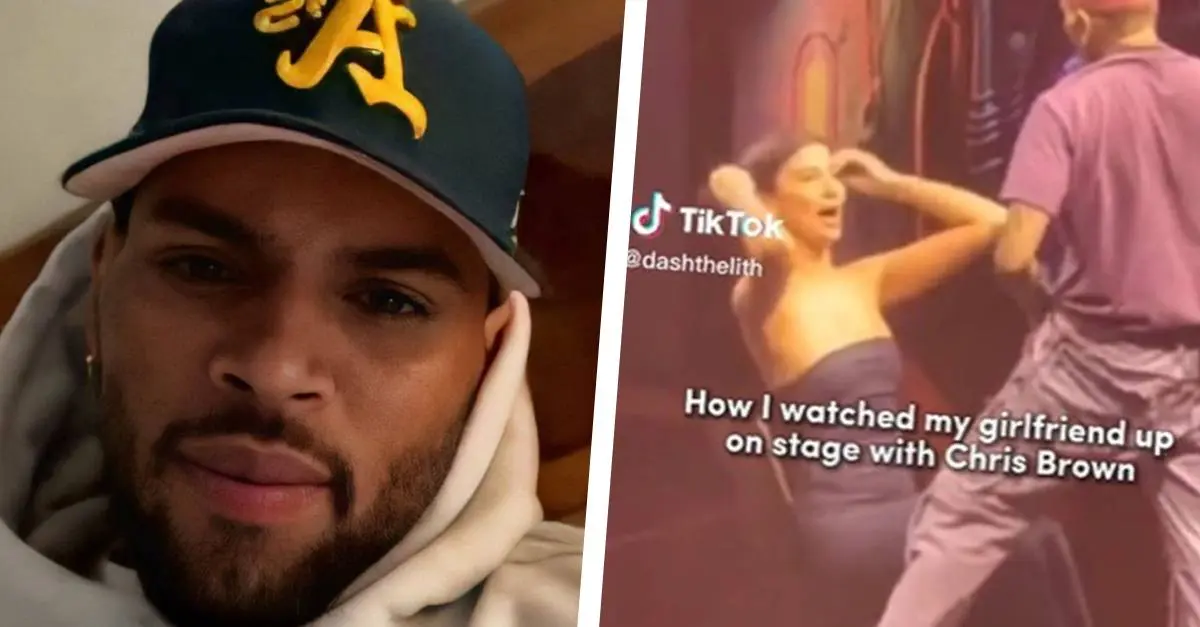 WTF: Man dumpt vriendin na lapdance van Chris Brown (VIDEO)