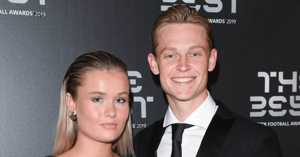 Frenkie de Jong en Mikky delen eerste foto met zoon Miles de Jong