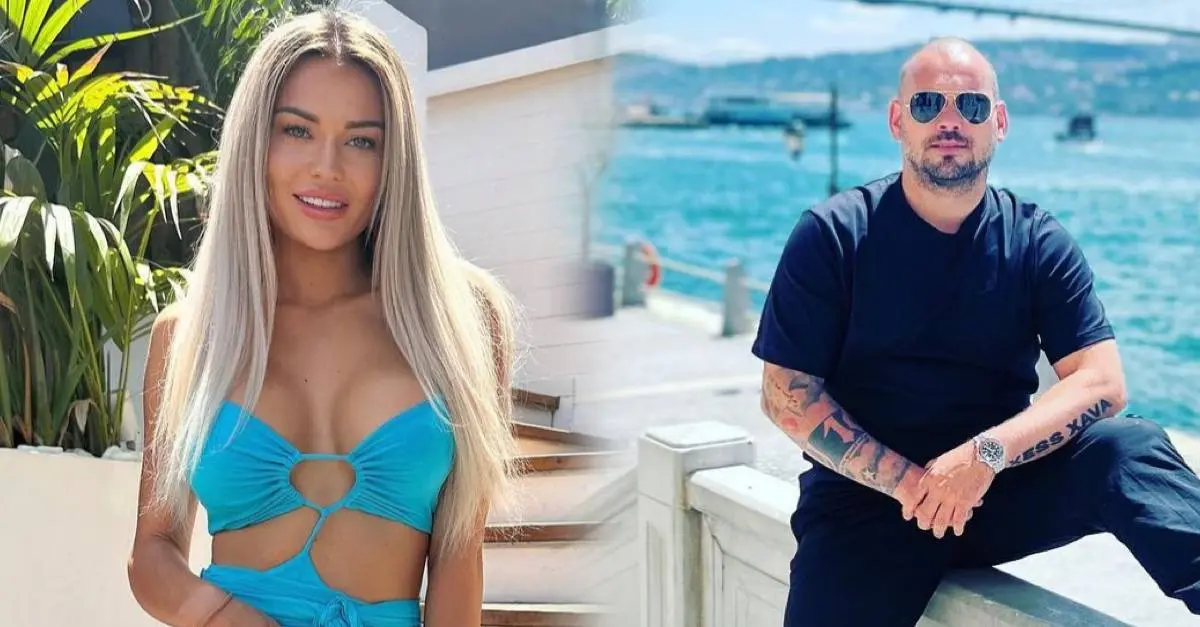 Bizar: EOTB-Megan dumpt Marc Junior en wordt zoenend gespot met Wesley Sneijder (VIDEO)