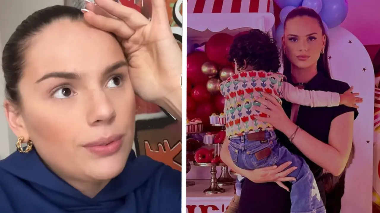 Famke Louise reageert op haat op zoontje: 'Waar bemoeien jullie je mee?' (VIDEO)