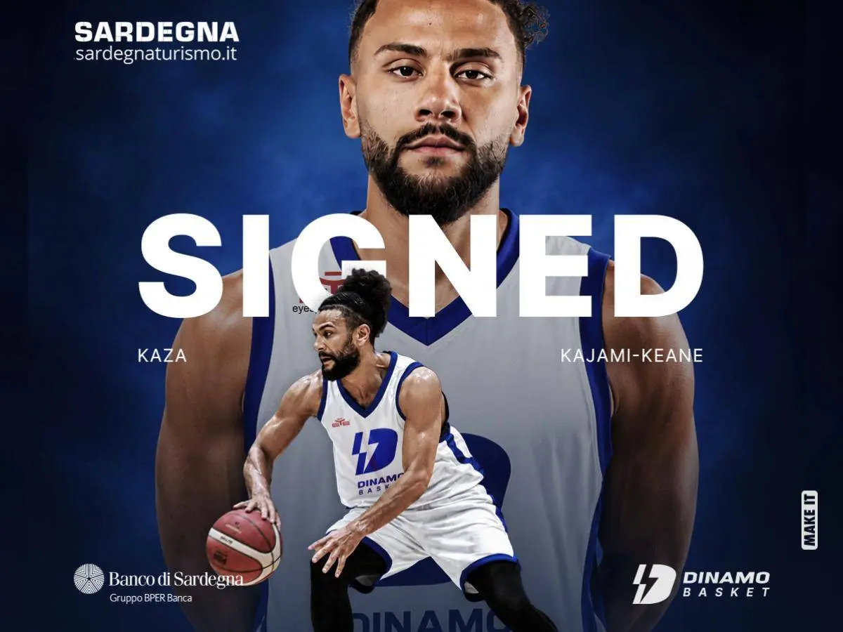Dinamo Sassari, colpo dalla Germania: il primo USA è Kaza Kajami-Keane