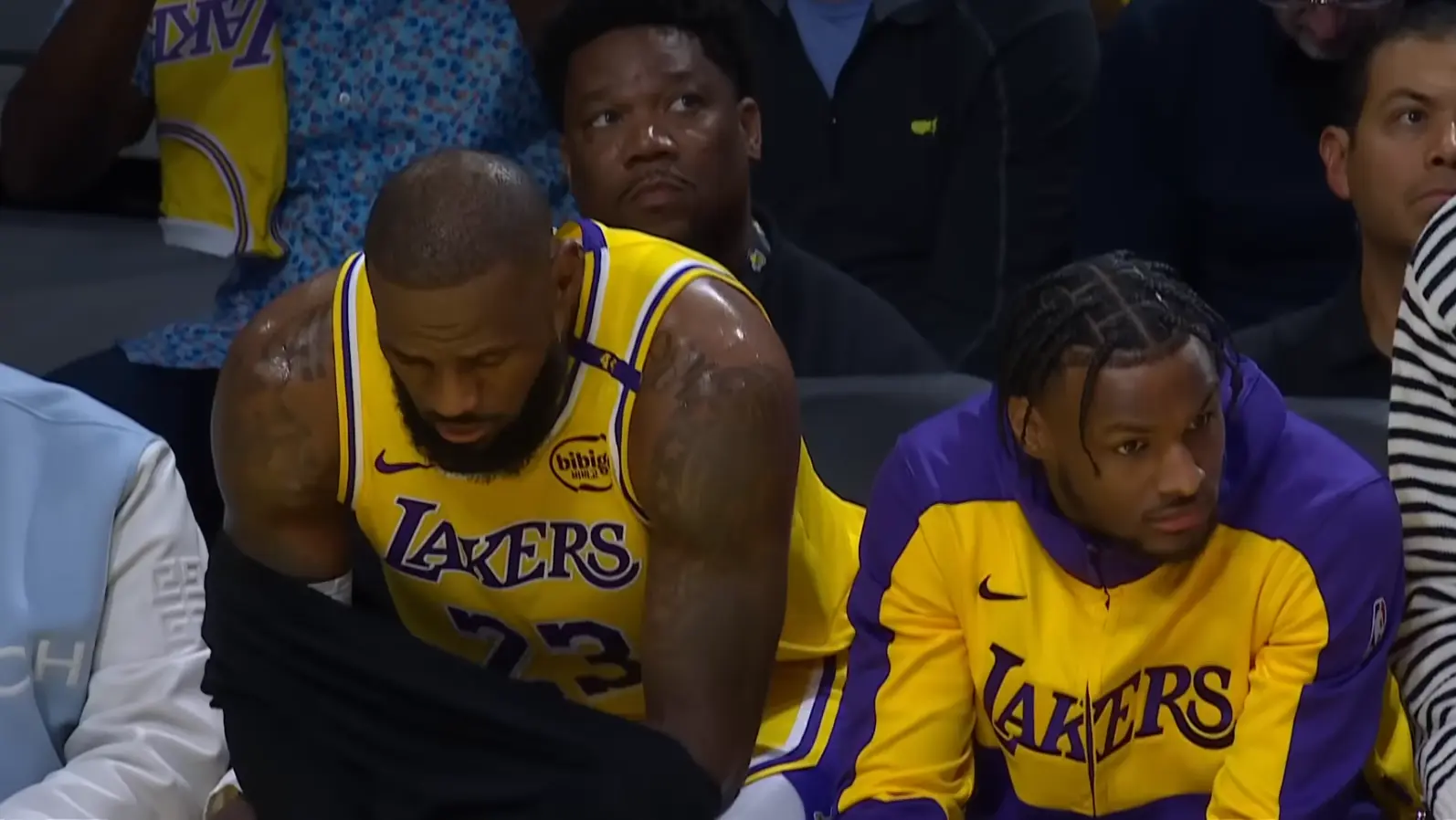LeBron James Bronny James