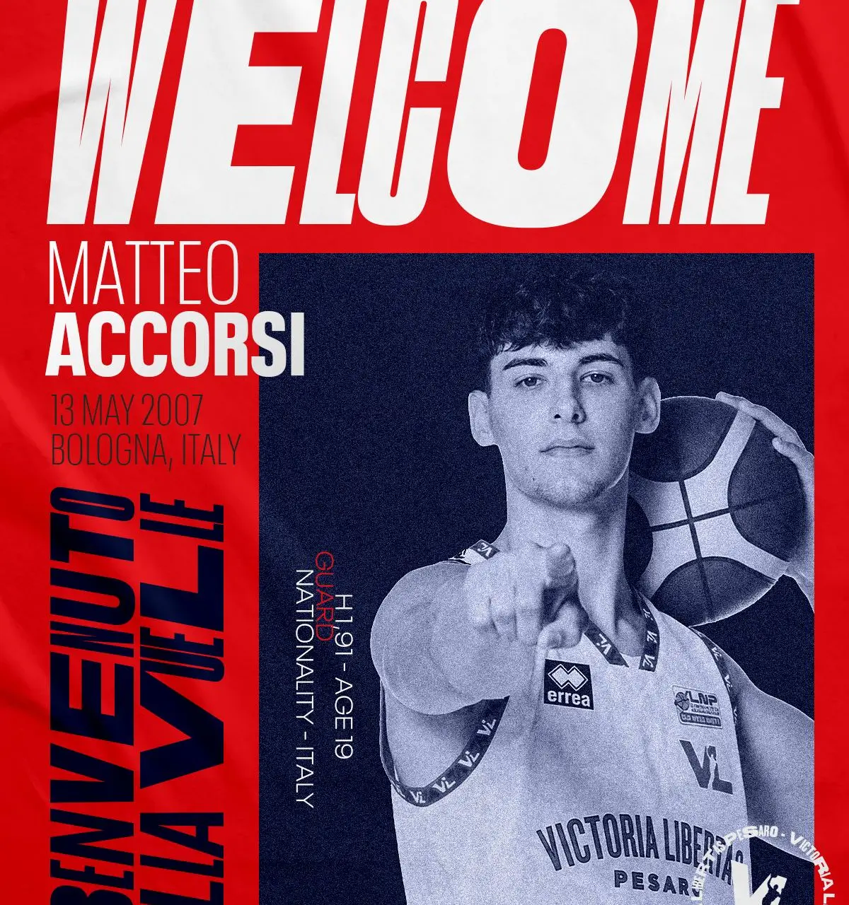 Welcome Matteo Accorsi