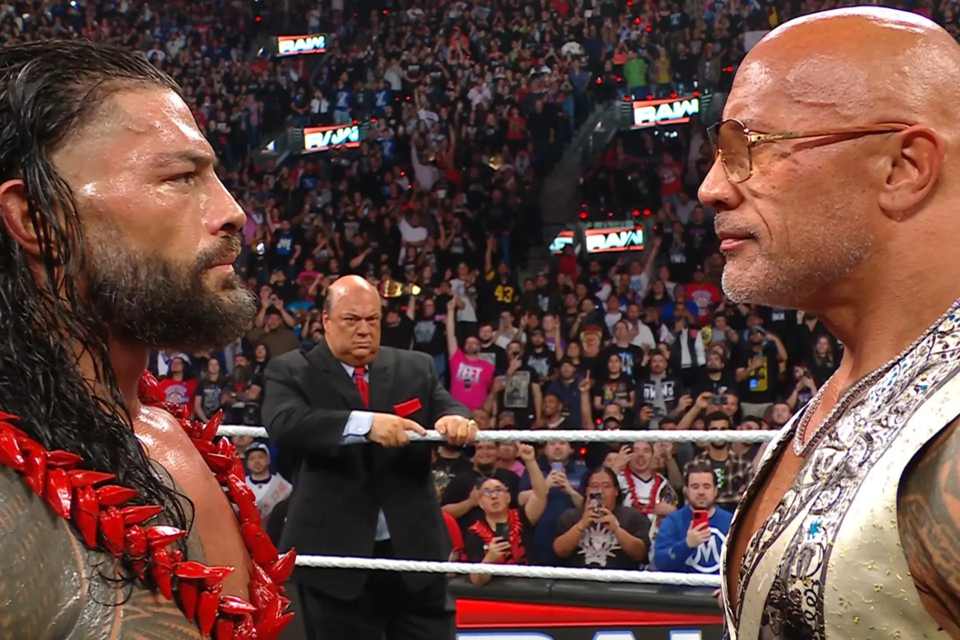 WWE Raw (6.1.25) Ergebnisse: The Rock zurück, Tribal-Combat-Entscheidung, Punk vs. Rollins