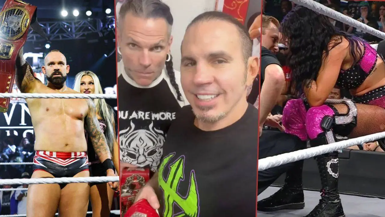 WWE NXT (4.3.25): Titelwechsel! Match-Abbruch nach Verletzung! Hardy Boyz am Start!