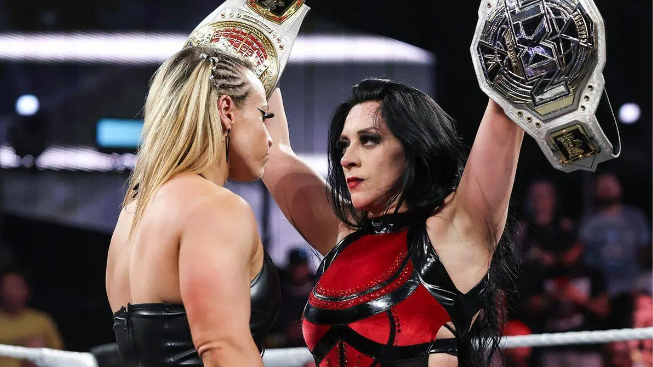 WWE NXT (25.3.25): Doppel-Titel-Match bringt Chaos! SmackDown-Team taucht auf!