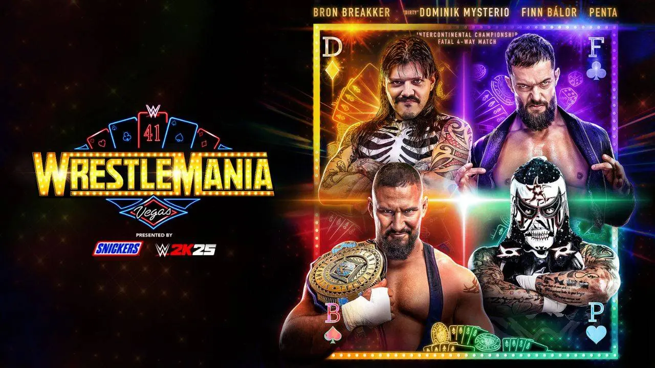 WWE WrestleMania 41 - Night 2: Ergebnisse - Breakker vs. Penta vs. Mysterio vs. Bálor - Live-Ticker (2/4)