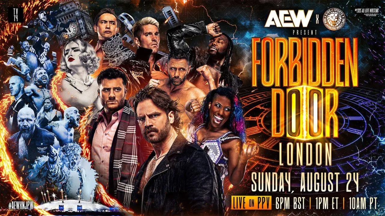 AEW Forbidden Door 2025 (24.8.25) Ergebnisse: Deutsches Debüt, Titelwechsel, Comebacks, Ospreay-Abschied