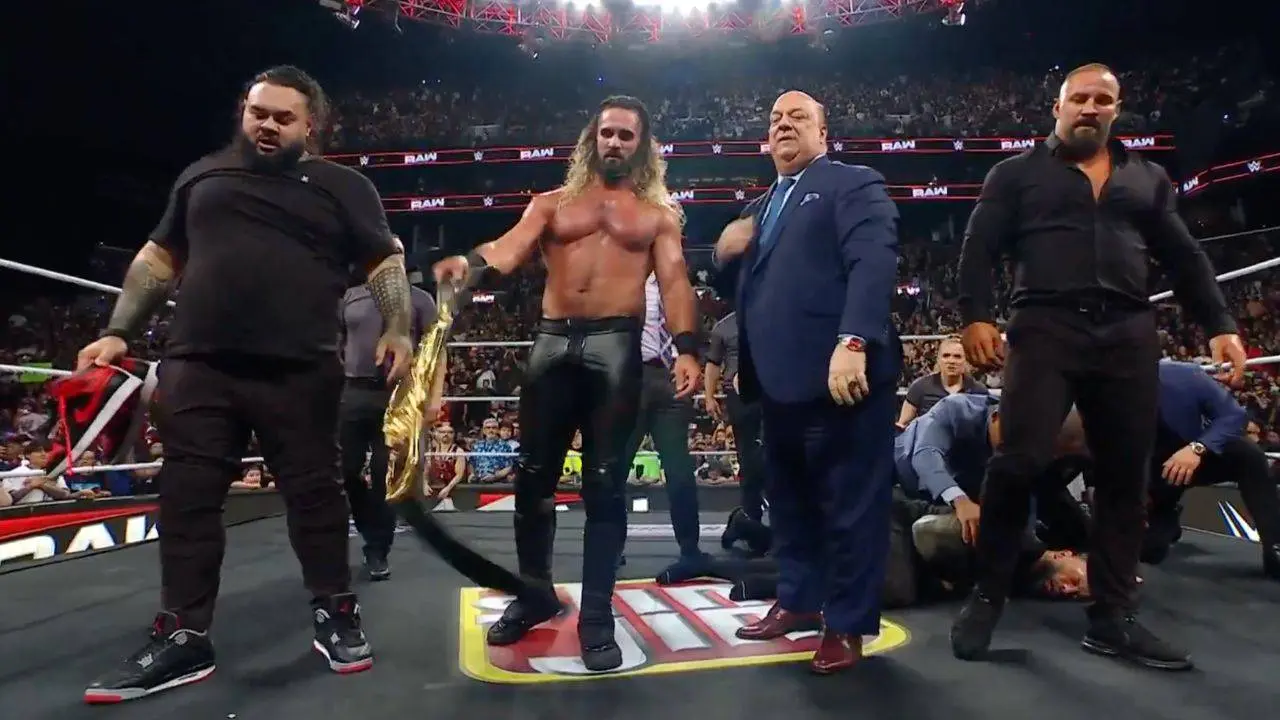 WWE Raw (4.8.25): Roman Reigns überrascht Seth Rollins – und erlebt bitteren Rückschlag