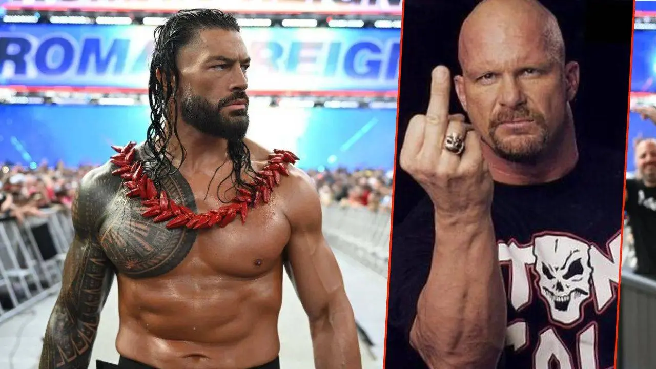 Roman Reigns stichelt gegen WWE-Ikone Steve Austin: „Bier und Mittelfinger? Billig!“