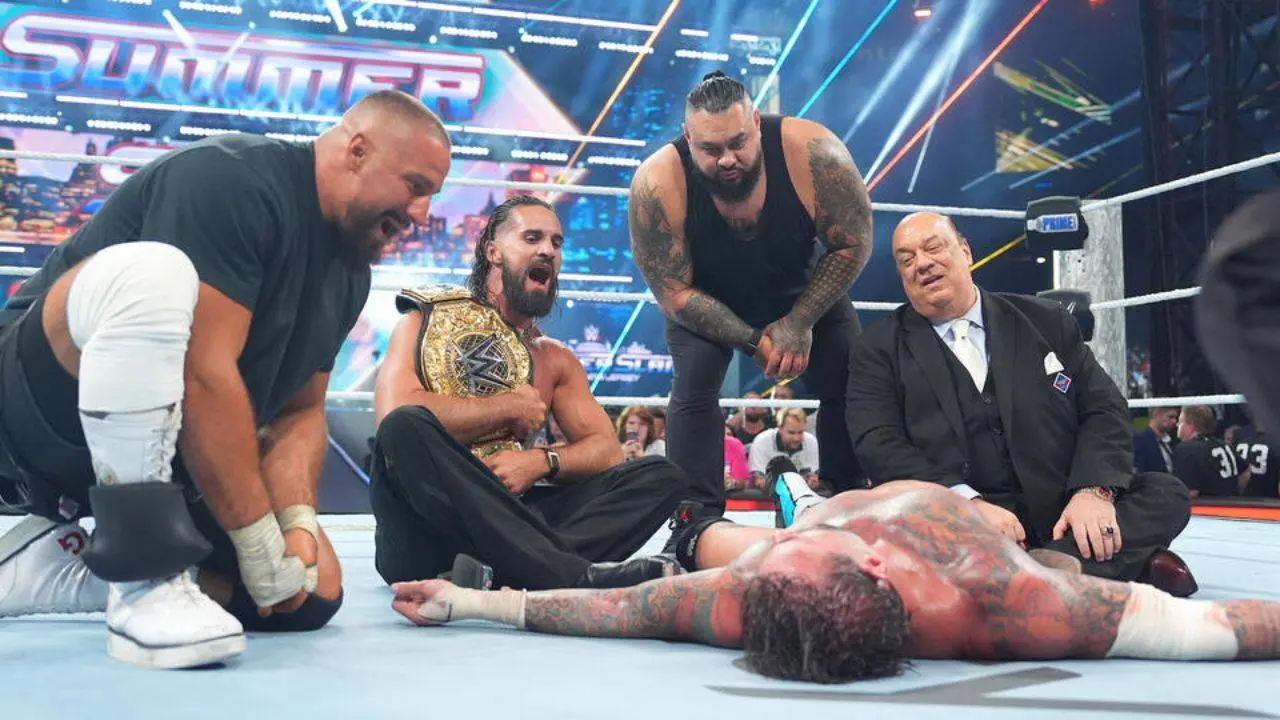 WWE SummerSlam 2025 (2.8.25): Doppelter Titel-Hammer! Rollins mit dem Cash-In-Schocker!