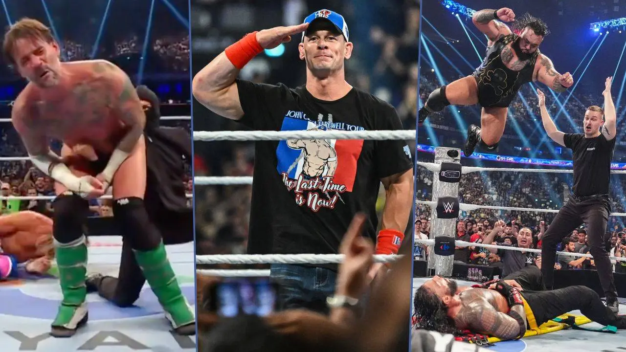 WWE Clash in Paris 2025 (31.8.25): Unerwartete Hilfe für Rollins! Cenas Europa-Abschied! Reigns zerstört!