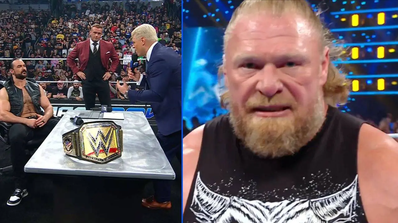 WWE SmackDown (19.9.25): Brock Lesnar attackiert Kommentatoren! Rhodes vs. McIntyre eskaliert vor Wrestlepalooza