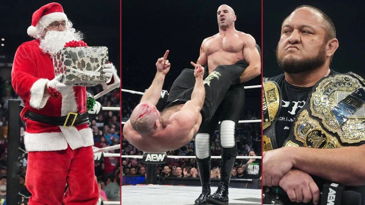 AEW Dynamite (3.12.25): Weihnachts-Überraschung! Kingston droht Joe! Castagnoli landet großen Sieg!