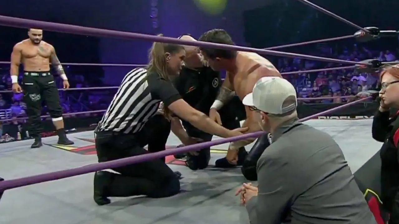 WWE-Ex Steve Maclin wird im Main Event von TNA-Live-Show ausgeknockt: Match-ABBRUCH!