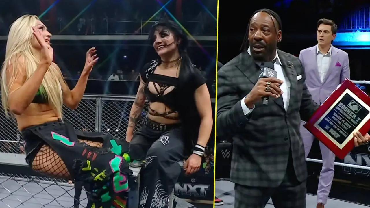 WWE NXT (17.3.26): Titelwechsel! Überraschung nach Steel-Cage-Match! Booker T-Feier ruiniert! Ergebnisse