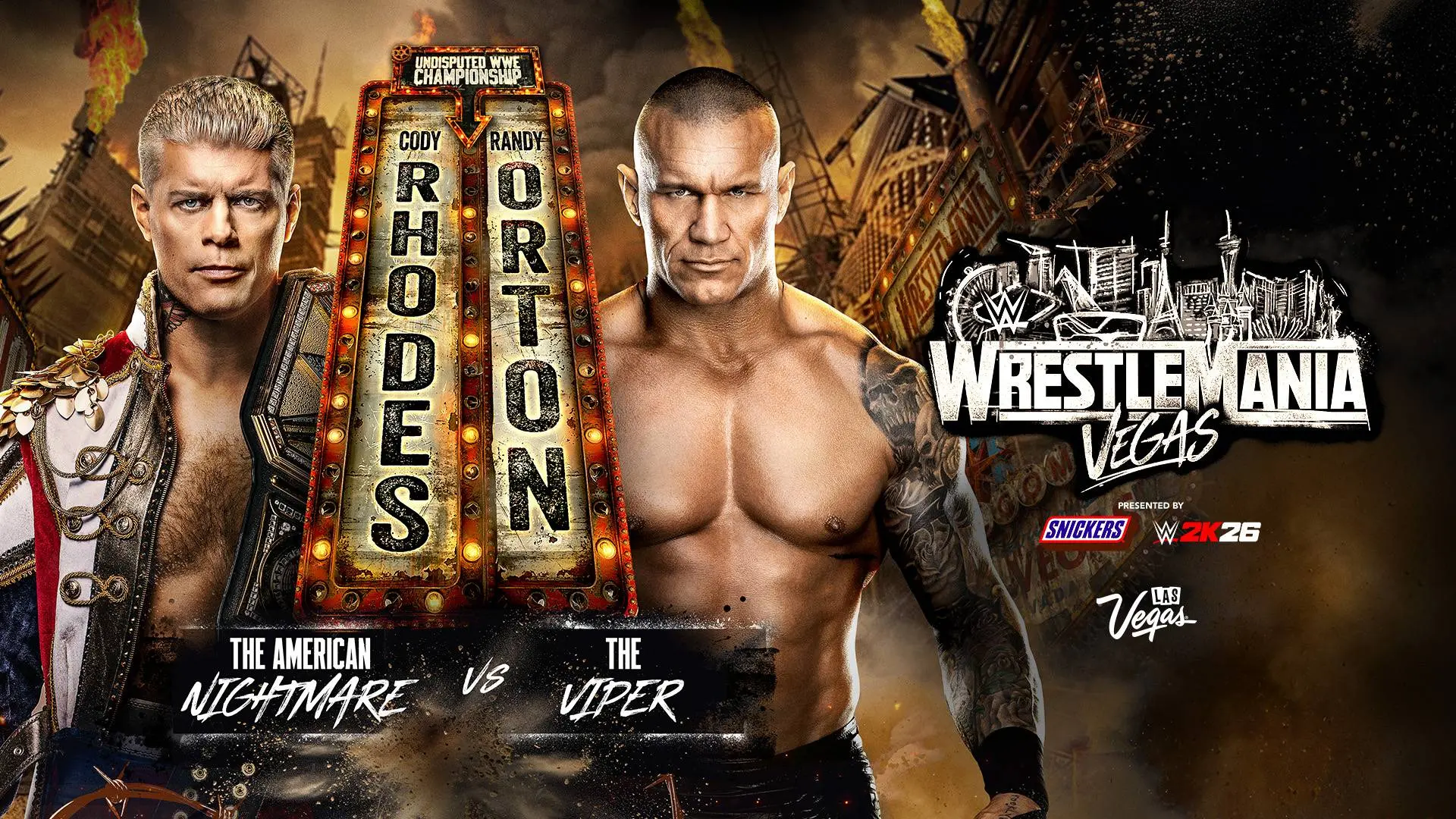 WWE WrestleMania 42 - Preview (Line-Up, Stream, Infos) - Night 1: Cody Rhodes vs. Randy Orton