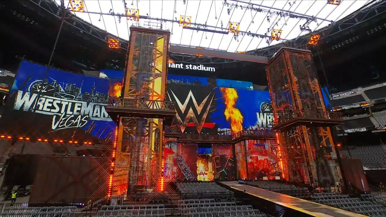 WWE offenbart die Riesen-Stage für WrestleMania 42 in Las Vegas (Video)