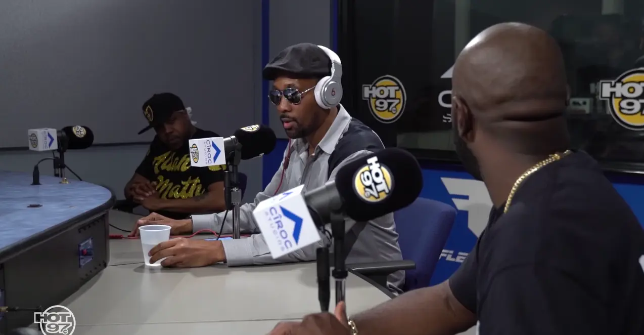 RZA spit 9 minuten lang op beats van A Boogie wit da Hoodie, Jay-Z  en Kodak Black bij Funkmaster Flex